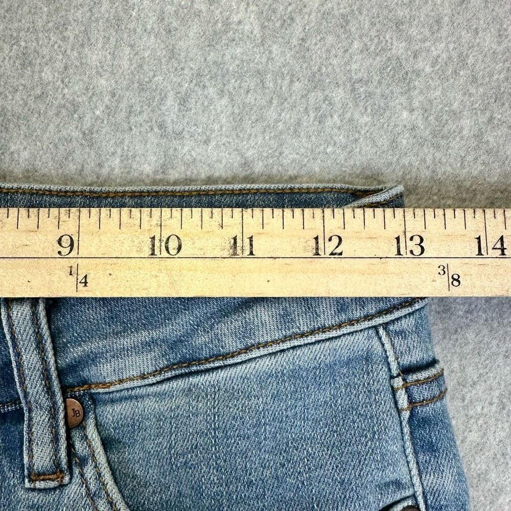 Judy Blue Women’s Size 27 Control Top Skinny Jeans Medium Wash Denim Distressed - Picture 8 of 11